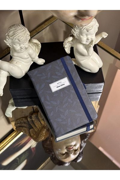 Victoria's Journals Venzi Art Copertă Tare Piele Vegană 192 Pagini A6 80gr. Caiet cu dungi