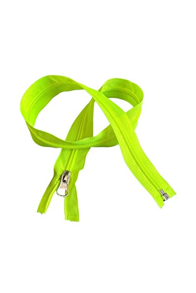 e tuhafiye Fermoar pentru haine tip 10 galben fosforescent (60 cm)