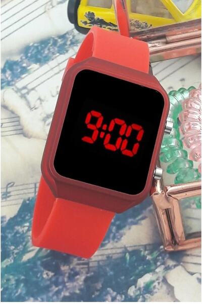 Mmctech 5atm Dijital Led Çocuk Saati Dokunmatik Çocuk Saati (AKILLI SAAT DEĞİL)