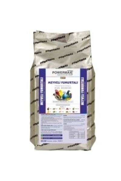 powermax Meyveli Yumurtalı Mama 1 Kg ( Mükemmel Içerik)