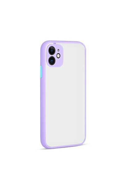 Rivor Apple Iphone 12 Mini Uyumlu Kılıf 3d Kamera Korumalı Buzlu Renkli Sert ...
