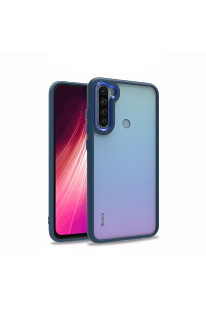 Rivor Xiaomi Redmi Note 8 Uyumlu Kılıf Kamera Çıkıntılı Arkası Şeffaf Köşeler...