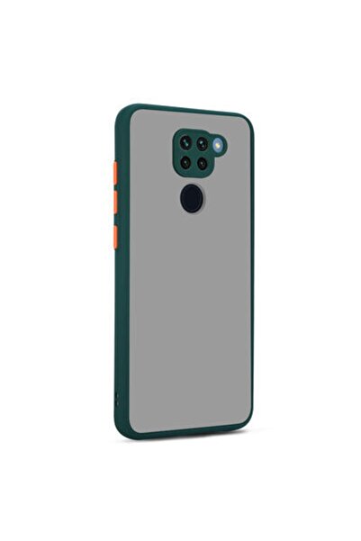 Rivor Xiaomi Redmi Note 9 Uyumlu Kılıf 3d Kamera Korumalı Buzlu Renkli Sert S...