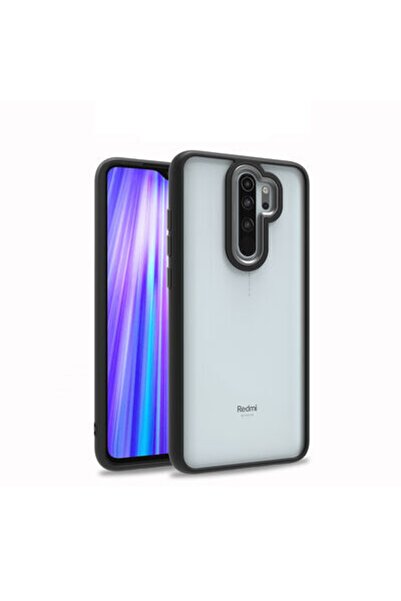 Rivor Xiaomi Redmi Note 8 Pro Kılıf Kamera Çıkıntılı Arkası Şeffaf Köşeleri P...