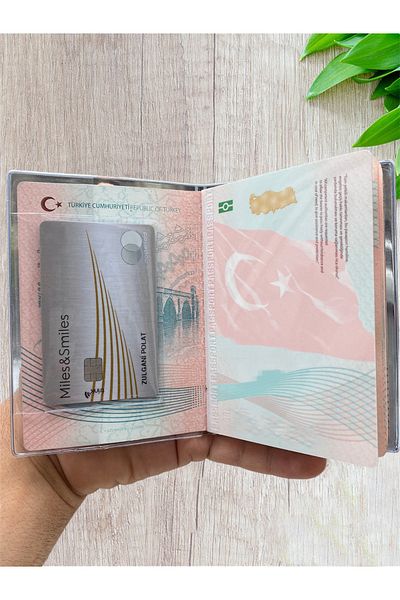 Gempo 3 Pieces Luxury Transparent Passport Case Rip-Proof Waterproof Dirt-Proof Passport Case Pack of 3