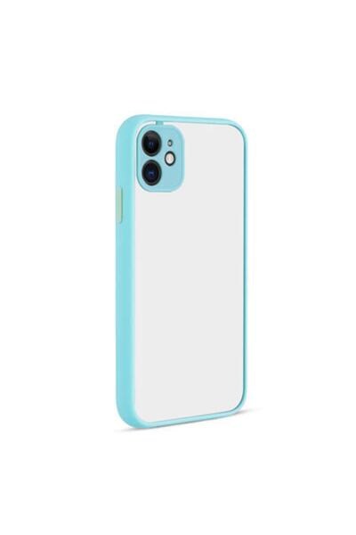 Rivor Apple Iphone 11 Uyumlu Kılıf 3d Kamera Korumalı Buzlu Renkli Sert Silik...