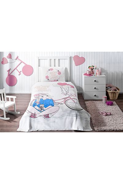 Özdilek White Single Pique Set - Απολαύστε