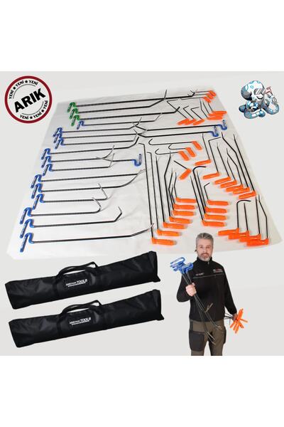 ARIKPDRTOOLS Boyasız Göçük Onarım 55 Parça Cvr Çelik Takım Set