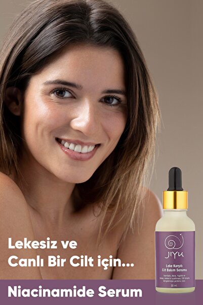 JIYU Arbutin ve Niacinamide İçeren Leke Karşıtı Serum 30 ml – Cilt Aydınlatıcı Bakım Serumu