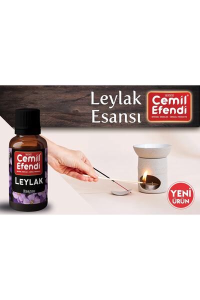 Cemilefendi Uçucu Yağ Leylak Esans Tütsü, Buhurdanlık 10 ml