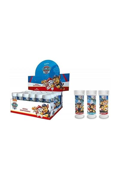 Mini Parti Doğa Parti Evi Paw Patrol Köpük Baloncuk 6 Lı