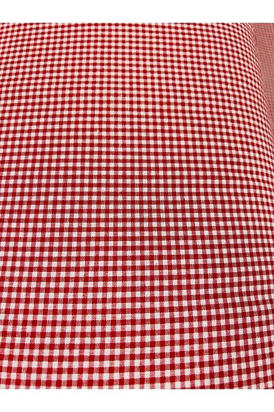 Pötikare Red Little Patterned Zefir Fabric