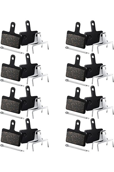 Asroya 8 Set Bisiklet Hidrolik Mekanik Disk Kaliper Fren Balatası Shimano Mod...