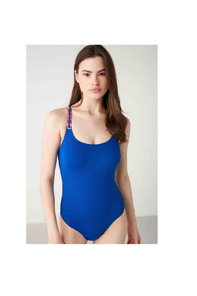 Kom Cross Strap Sports Women's Swimsuit