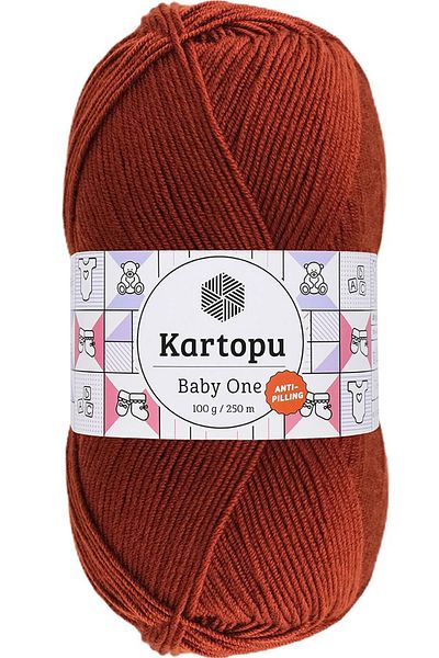 Kartopu Μωρό Ένα Non-Pilling Μωρό Μαλλί Ταμπά K832