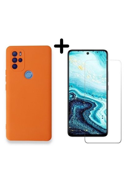 piblue Omix X300 Launch Velvet Phone Case and Tempered Glass Screen Protector