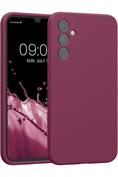 m.tk moveteck Samsung Galaxy A14 Uyumlu Kılıf Soft Yumuşak Silikon + 9h Ekran Koruyucu Set Kamera Korumalı Kapak