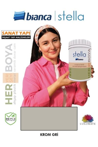 Bianca Stella Su Bazlı Akrilik Boya 500Ml