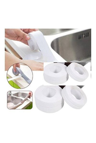 Ankaflex Su Sızdırmaz Bant Mutfak Lavabo Banyo Küvet Pencere Duvar Bandı Su Geçirmez Kenar Bandı 3.2 Metre