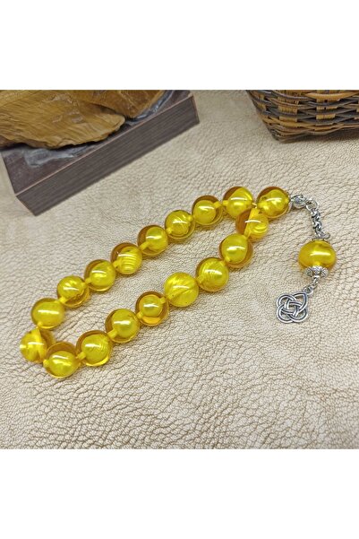 Selderesi 17li Efe Inci Taneli Beyrut Toz Kehribar Maskot Incili Tespih