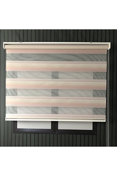 Lotus Chico Pembeli Simli Pliseli Zebra Stor Perde-mutfak- Oturma Odası-chicov4