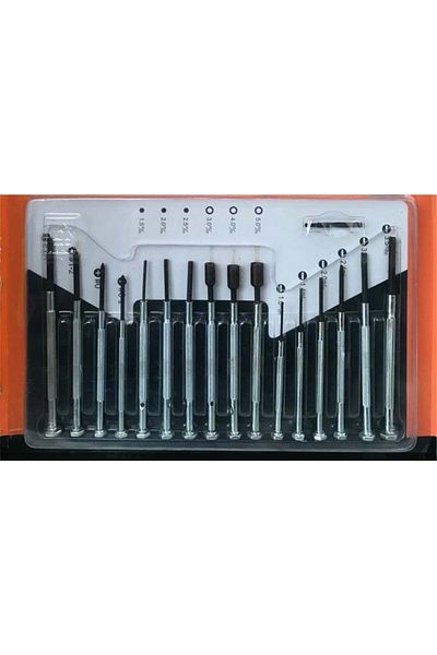 Maximum Grup 16 Pieces Precision Screwdriver Set Watchmaker and Telephone Screwdriver