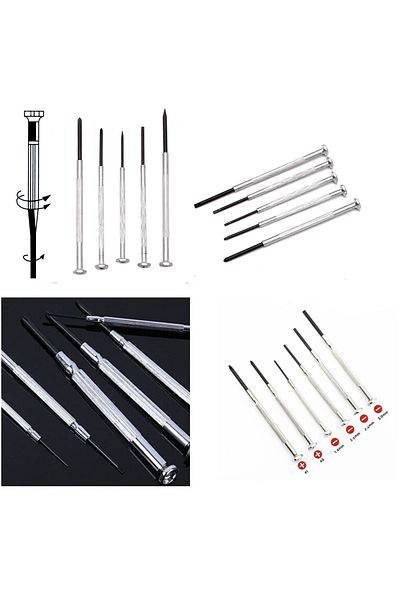 Maximum Grup 16 Pieces Precision Screwdriver Set Watchmaker and Telephone Screwdriver