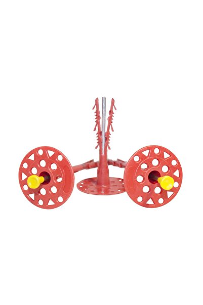 Kaleli Çatı Çelik Taş Yünü Mantolama Dübeli 9,5 Cm (50 Adet)