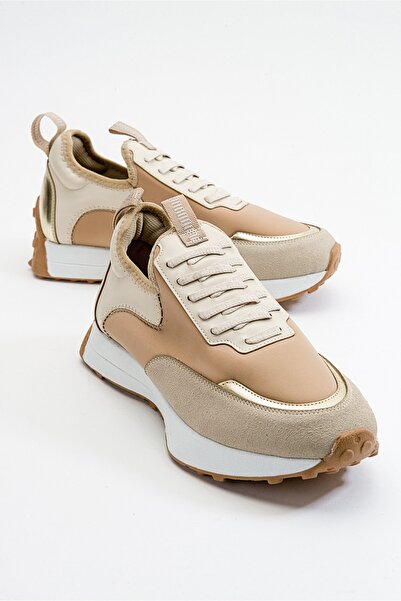 LuviShoes حذاء رياضي نسائي Plaz بيج