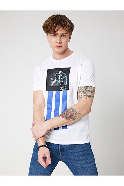 Loft Men's T-Shirt - Regular Fit, Sleeves, Model 1819