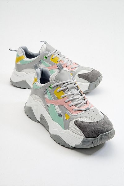 LuviShoes Pantofi sport damă multi alb Lecce