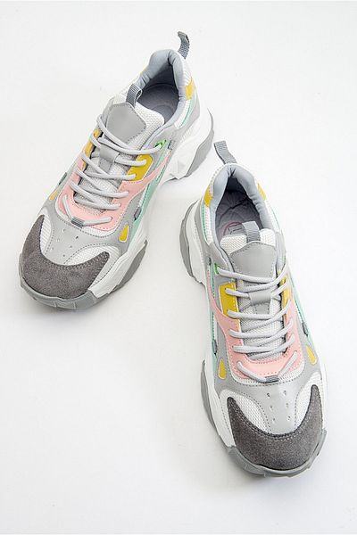 LuviShoes Pantofi sport damă multi alb Lecce