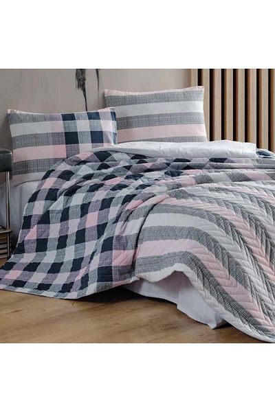 Kristal Set cuvertură de pilota Ranforce dublu Solar Pink