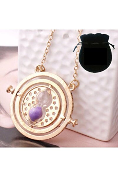 abbsee Harry Potter Time Turner Hermione Granger Kum Saati Kolye Zamanda Yolc...