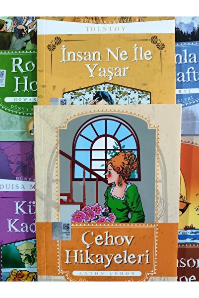 Karatay Yayınları Dünya Klasikleri-insan Ne Ile Yaşar + Çehov Hikayeleri(2 Ki...
