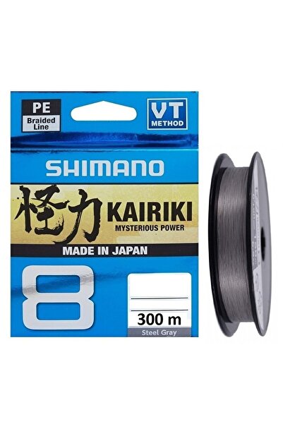 Shimano Shımano 8 X Кайрікі Стел Грей I04 0,20 мм 300 м. 1 шт.