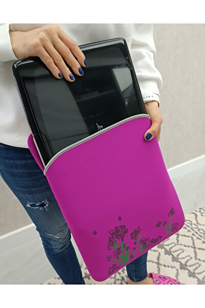Case Club Water Resistant Neoprene Notebook Tablet Ipad Macbook Pro Air Pink Laptop Case Bag 13" Inch 15