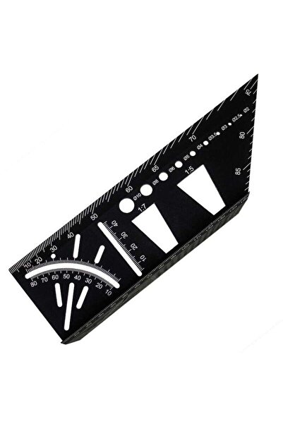 TROY 25901 Alüminyum Kırlangıç Geçme Işaretleme Gönyesi 215mm