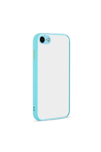 Rivor Apple Iphone 7-8-se Uyumlu Kılıf 3d Kamera Korumalı Buzlu Renkli Sert S...