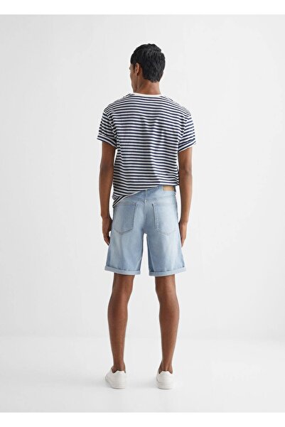 Mango Teen Pamuklu Denim Şort