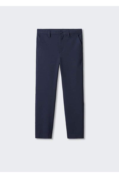 MANGO Kids Dark Blue Pants for Kids