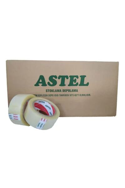 Astel 45*100 Hotmelt Koli Bandı 1 Koli (60 Adet)