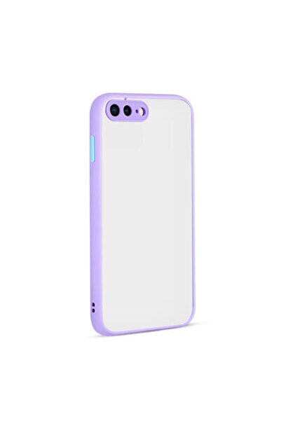 Rivor Apple Iphone 7/8 Plus Uyumlu Kılıf 3d Kamera Korumalı Buzlu Renkli Sert...