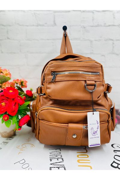 unique crane bags Δερμάτινο Γυναικείο Σακίδιο Πλάτης - Πλένεται