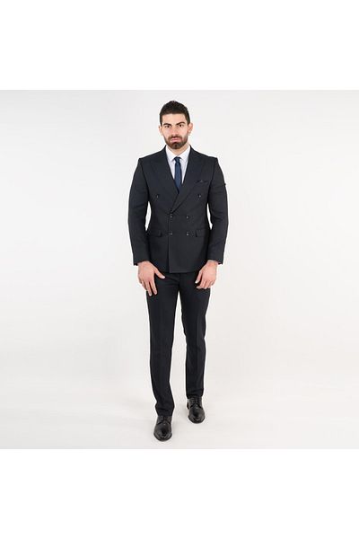 AKÇAYLAR Apartro Double Breasted Slimfit Men's Suit