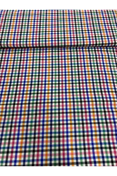 Pötikare Zefir Kumaş Karışık Renkli Desen