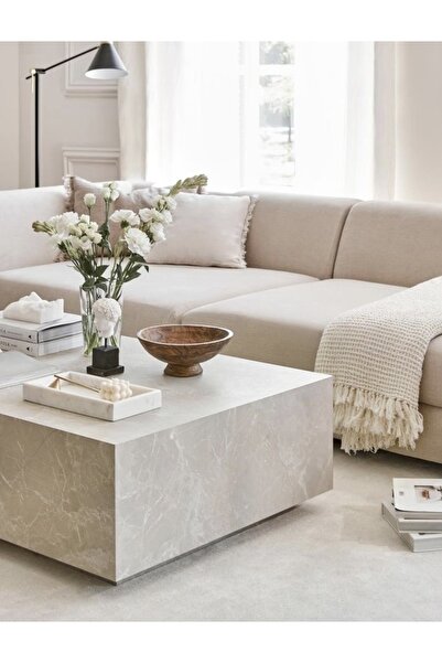 Sinem Şahin Mimarlık Mermer Orta Sehpa