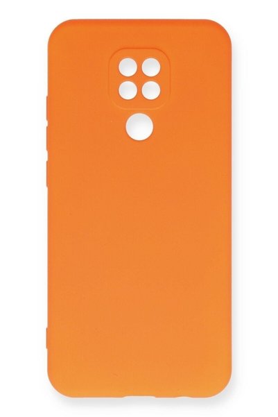 piblue General Mobile Gm 20 Case Nano Velvet Inside Orange Color Silicone Cover
