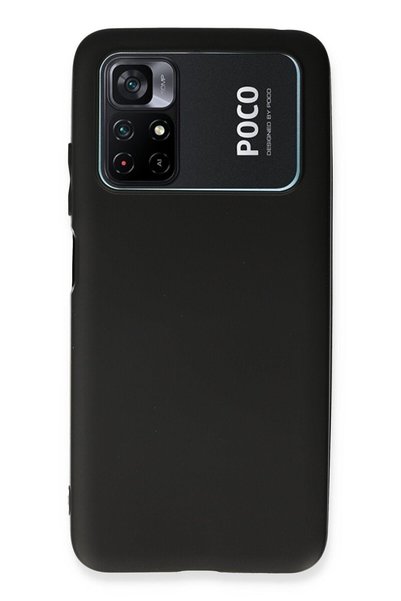 piblue حافظة لهاتف Xiaomi Poco M4 Pro 4g باللون الأسود، أول غطاء من السيليكون...
