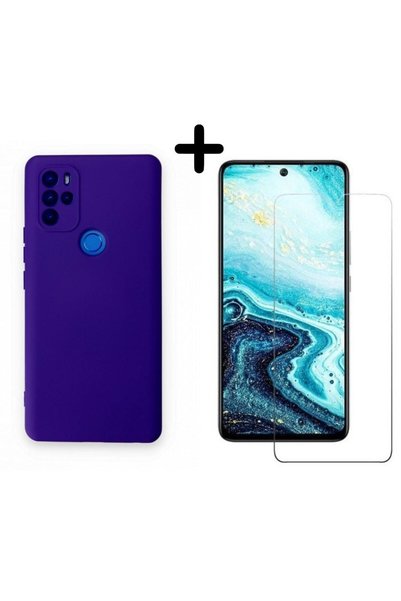 piblue Omix X300 Launch داخل حافظة هاتف مخملية وواقي شاشة من الزجاج المقسى